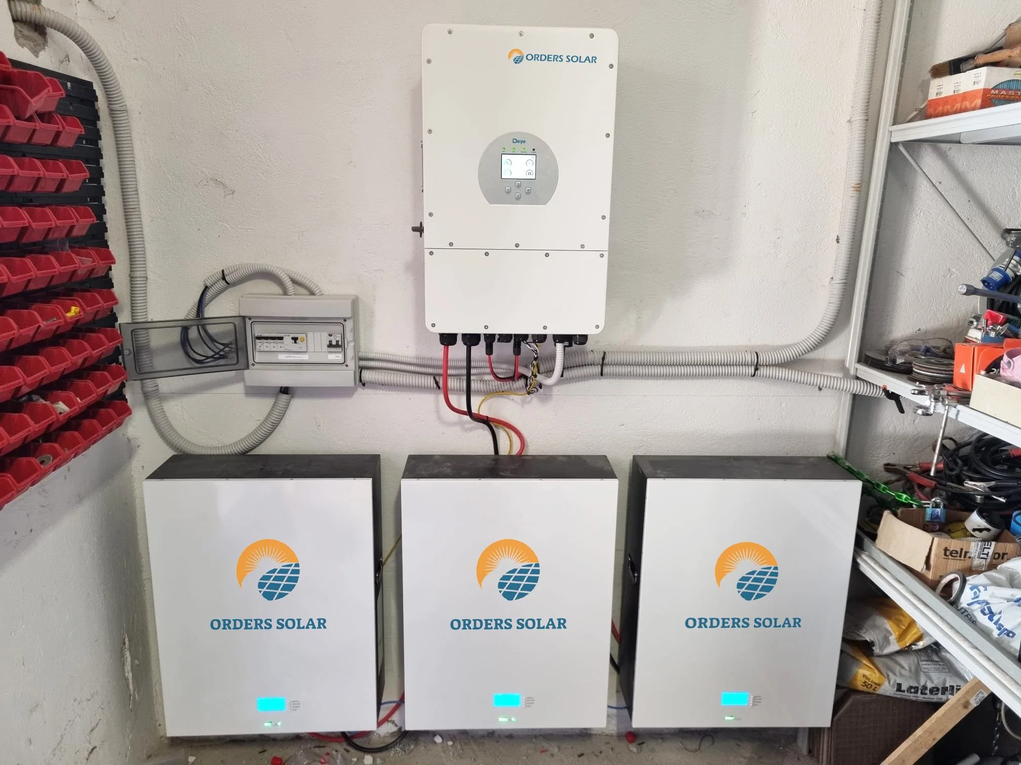 Los pedidos de 10 Kwh Home Li Powerwall la batería de almacenamiento de energía solar 48V 200mAh de 10 años de garantía.