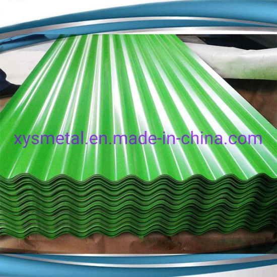 Color Coated Iron Roof Tiles PPGI PPGL Metal Sheet Galvanized Aluminium Corrugated Zinc Roofing Sheet Price