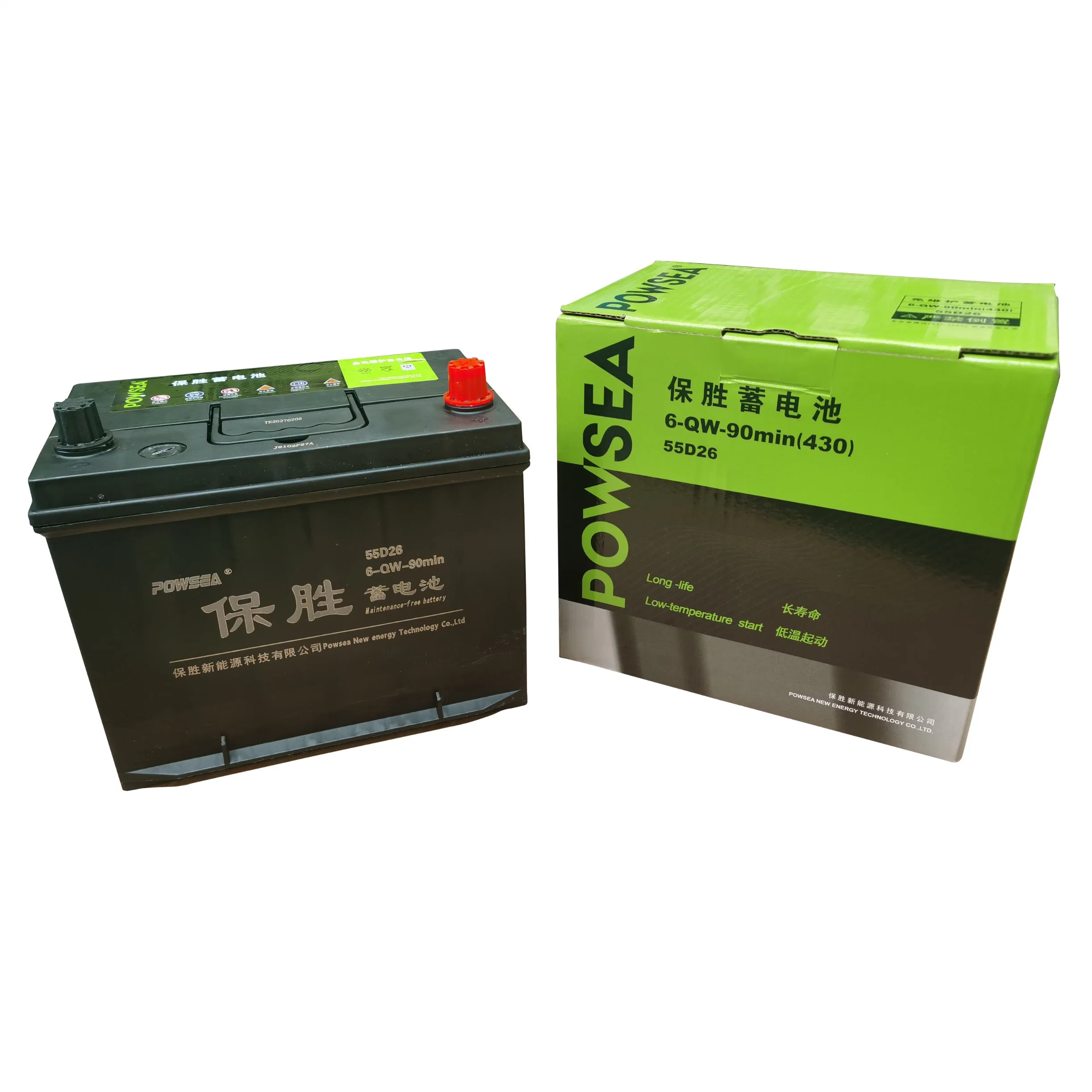 Auto Battery 12V 50A Lead Acid Batteries Car Parts Rechargeable Power Factory Wholesale/Supplier