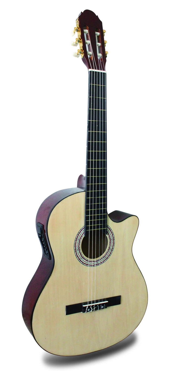 Wholesale 39 Inch Classical Guitar with Spruce Body and Rosewood Fingerboard