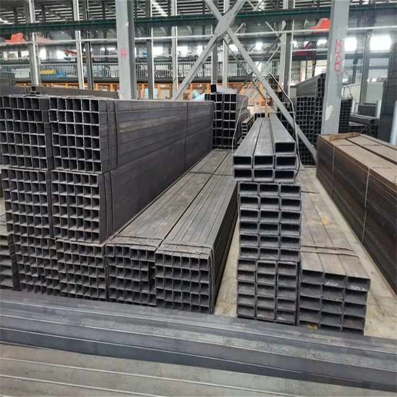 Good Price Black Welded Tube ERW Rectangular Iron Tube Steel Pipe Square Hollow Section