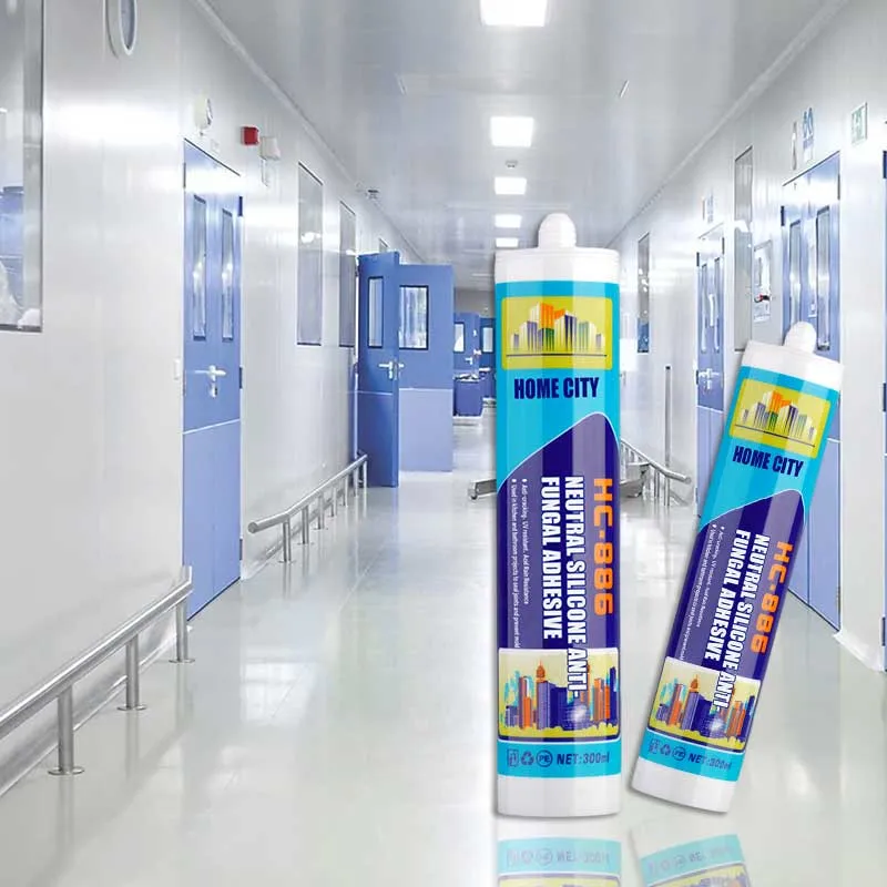 School Hospital Toilet Sealant Partition Wash Basin Toilet Ceramic Adhesive Caulking Seal Waterproof Mildew Antibacterial Glue