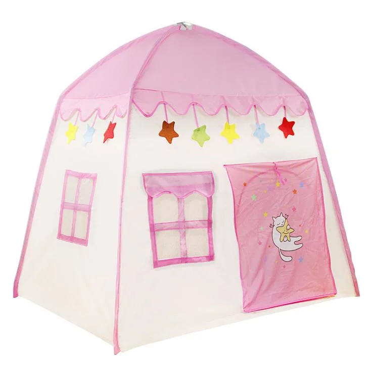 Kids Fordable Playhouse Double Door Design Multi-Color Indoor Child Toy Tent Outdoor Playground Christmas Gifts Toy Tent