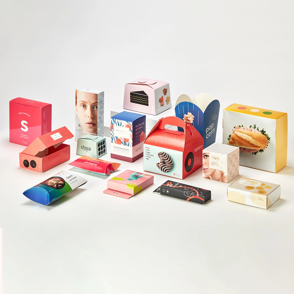 China Großhandel Verpackung Box Karton Papier Verpackung Box für Promotion Produkt Geschenkbox Versandbox
