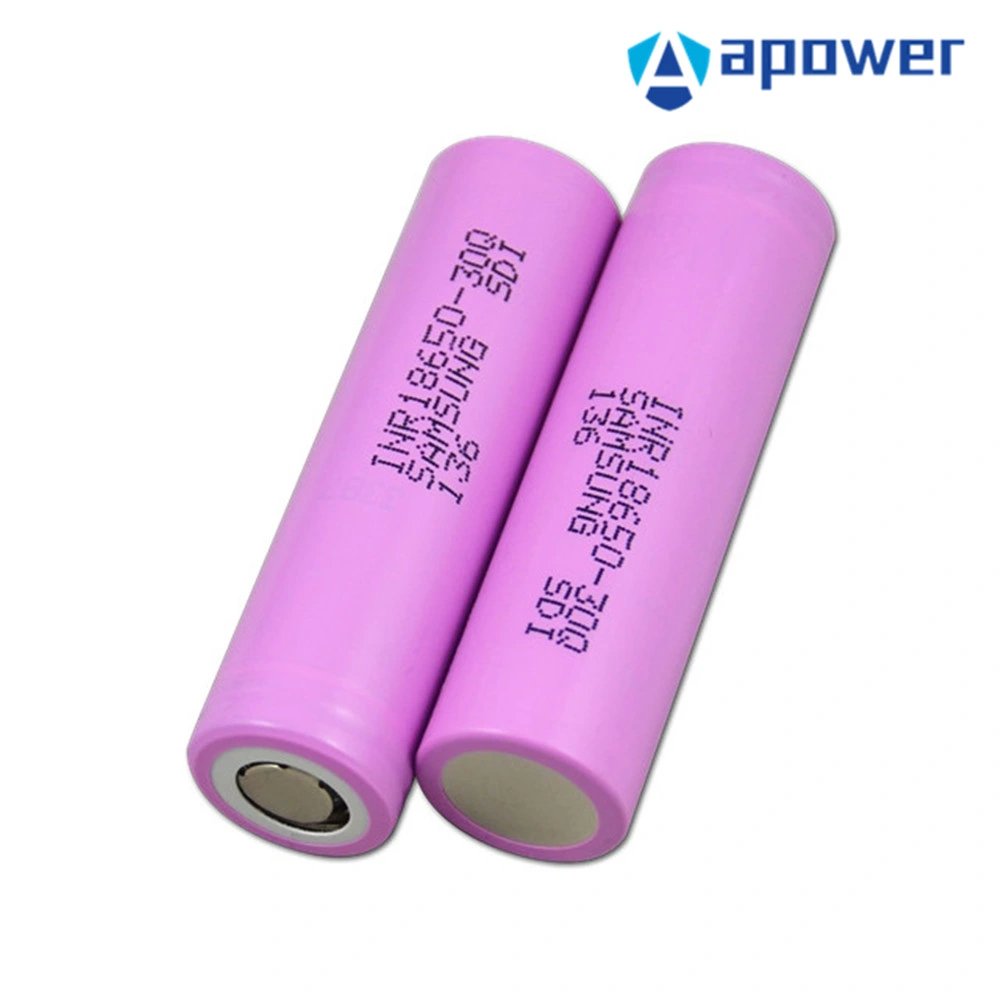 Recargable de iones de litio de 3.7V 3000mAh 18650 Batería de litio de 30q