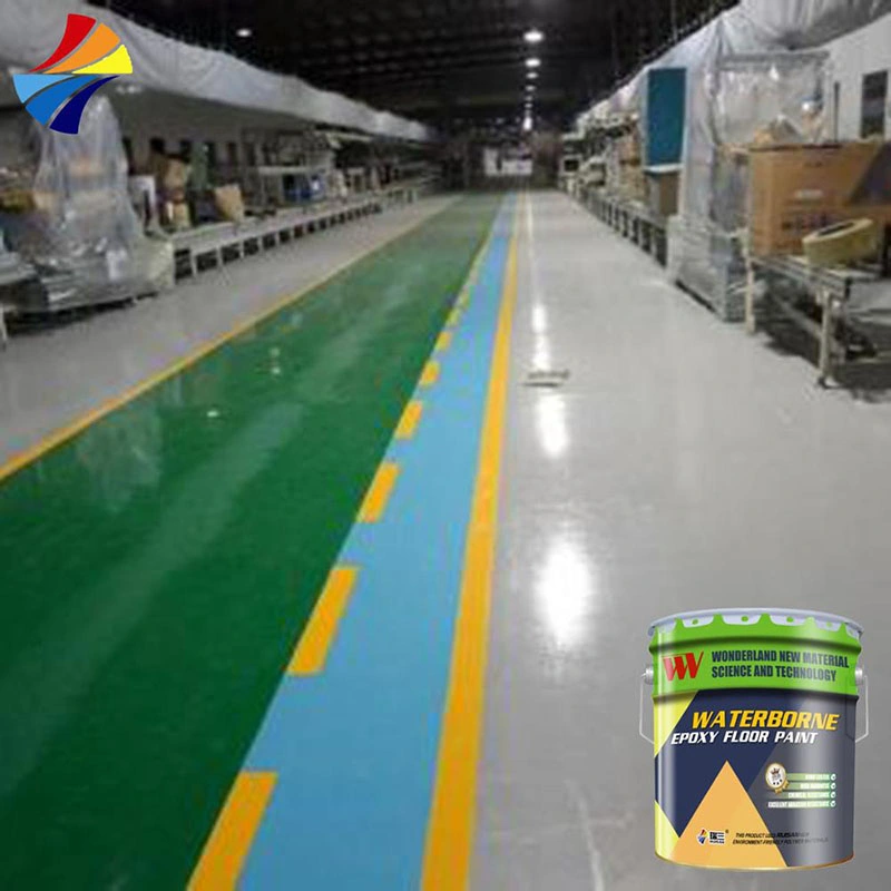 Epoxy Resin Floor Coating Waterborne Finish Top Coat