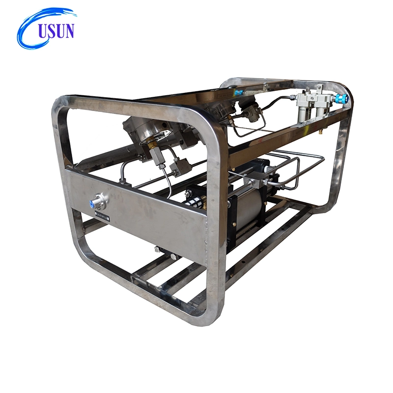 Modelo: Us-Gbd Usun de gas a presión neumática del sistema de bomba de cebado de oxígeno y nitrógeno/llenado del cilindro de CO2