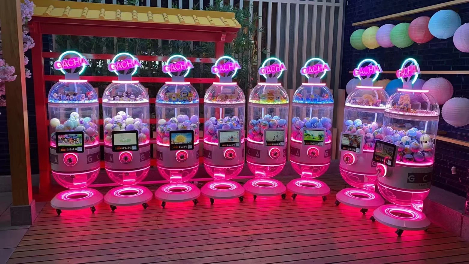 Capsule Quest Gacha Vending Game Machine