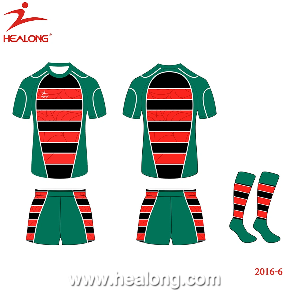 Individuelle Kleidung Rugby Sublimation Shirt Jersey Sportbekleidung Made in China