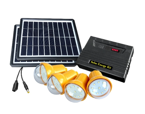 10W off-Grid Renewable Solar Energy Home System for Remote Districts