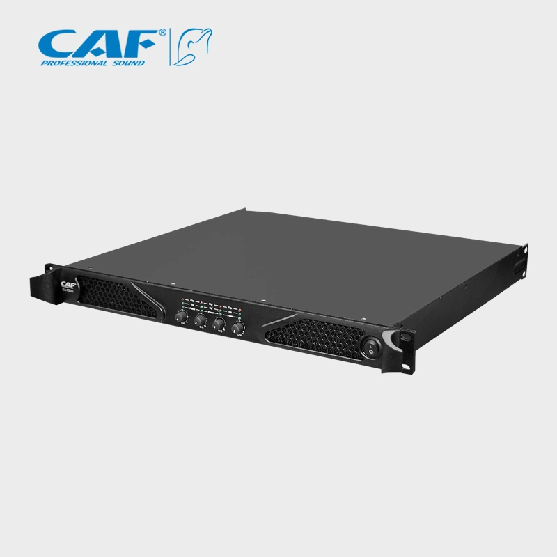 Amplificador de potencia de audio de cuatro canales 1500W 1U