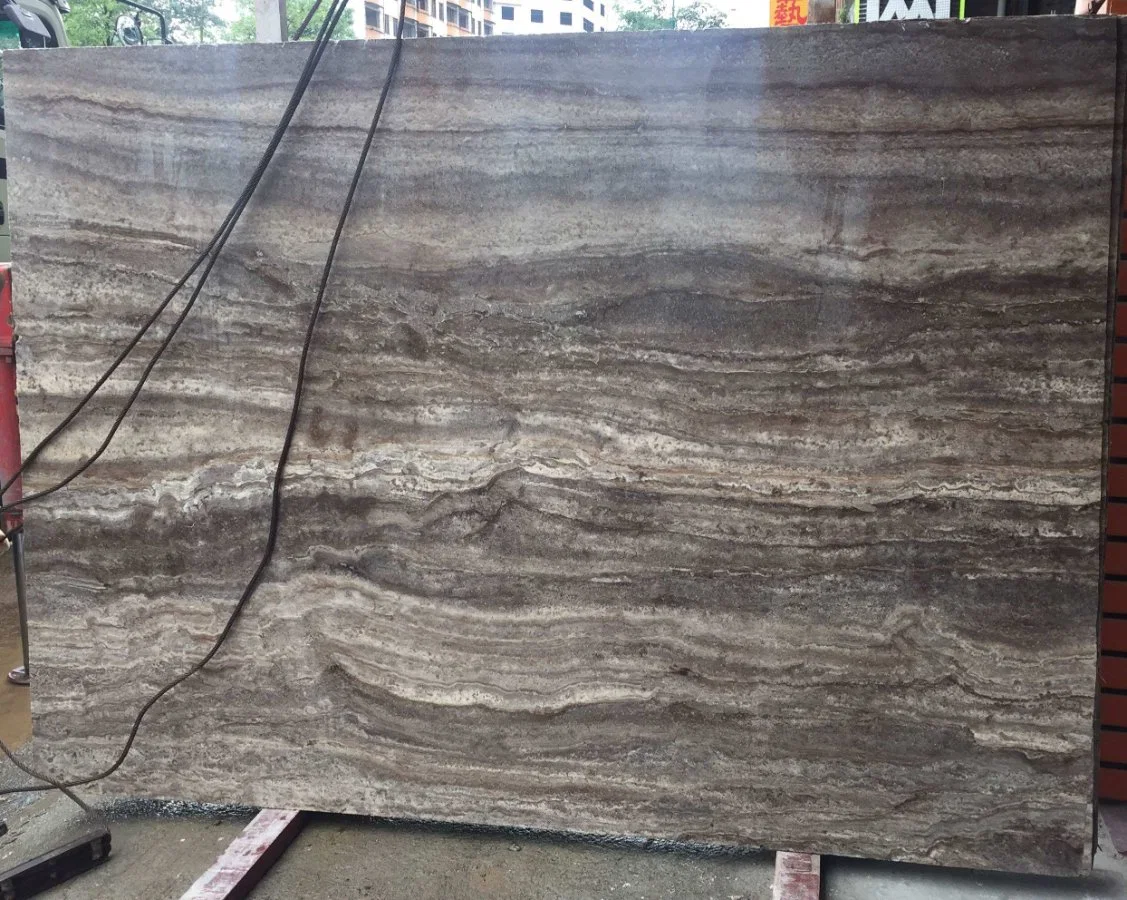 Silver Travertine for Stacked Stone Veneer Corners Paver Bullnose/Remodeling Pool Coping Stone