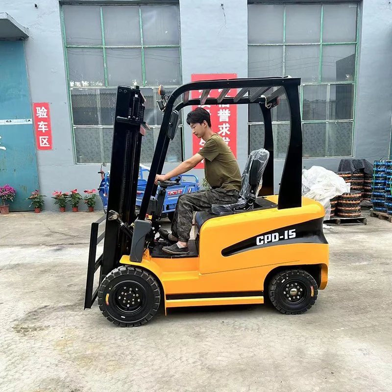 Warehouse Dock Cargo Electric Forklift Handling Battery Forklift1ton 2ton 3ton CE