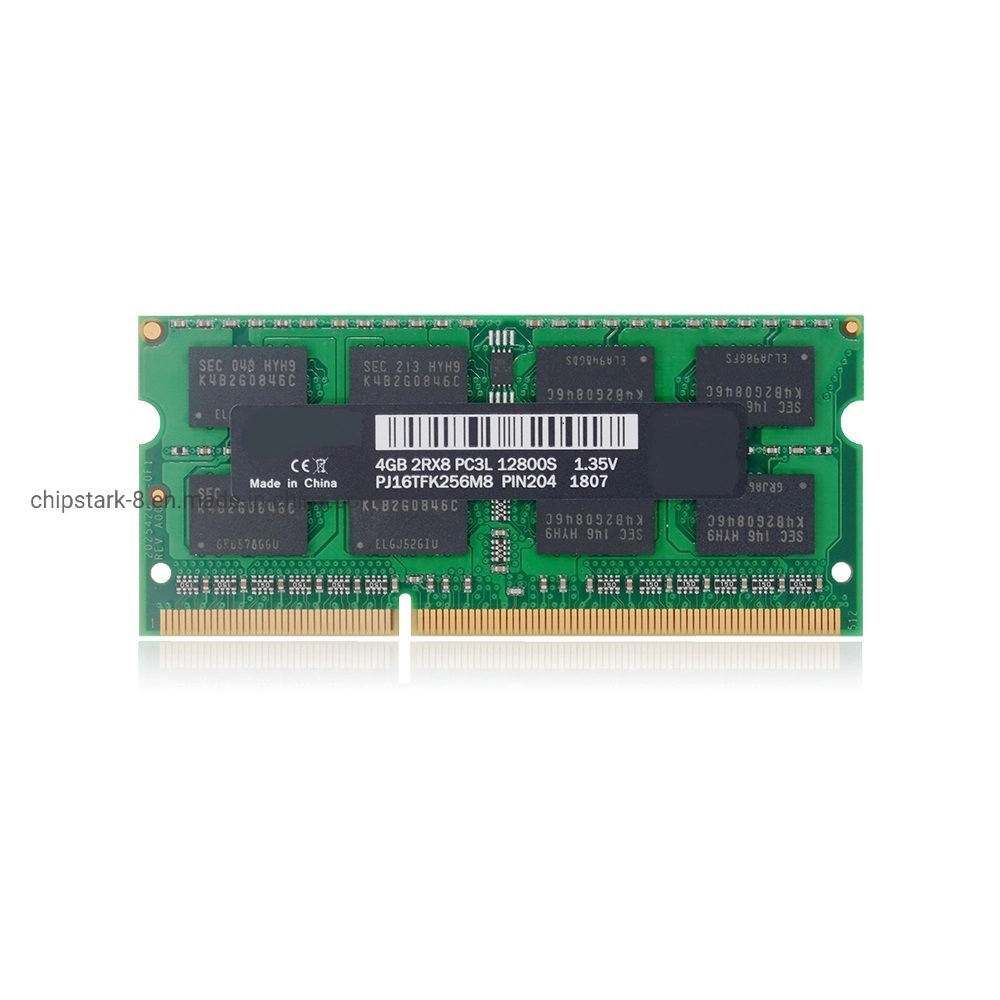 ذاكرة DDR3 سعة 4 جيجابايت ذاكرة RAM SODIMM سعة 4 جيجابايت بسرعة 1333/1600 ميجاهرتز 1.35 فولت/1.5 فولت ذاكرة RAM محمولة