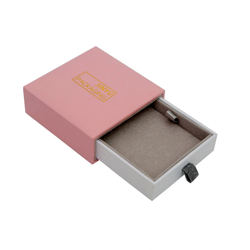 Luxury Pink Color Drawer Jewelry Gift Packaging Boxes Wholesale/Supplier