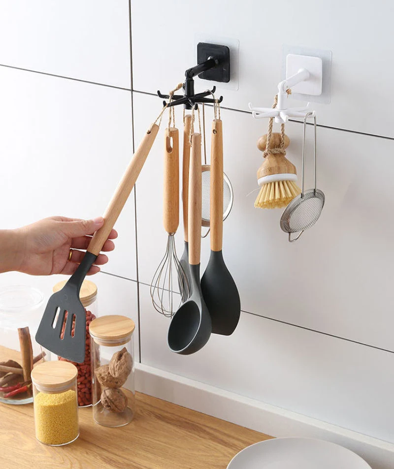 Kitchenware Storage Rack Bathroom Claw Hook Home Accessories