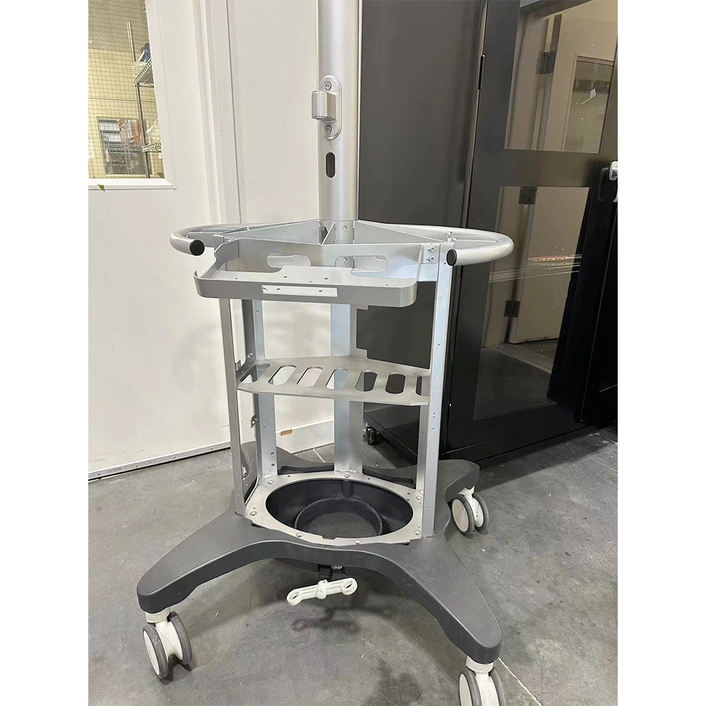 Manufacturer OEM/ODM Cart Emergency Patient Stainless Steel Crash Rolling Healthca Mobile Medical Products Device Anesthesia Trolley for Pharmacy