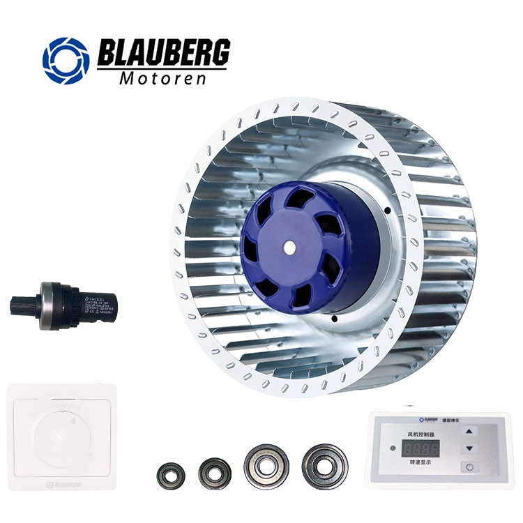 Blauberg Air Blower EC Foward gebogener Zentrifugalventilator mit 0-10VDC/PWM Steuerung für Luftfilter