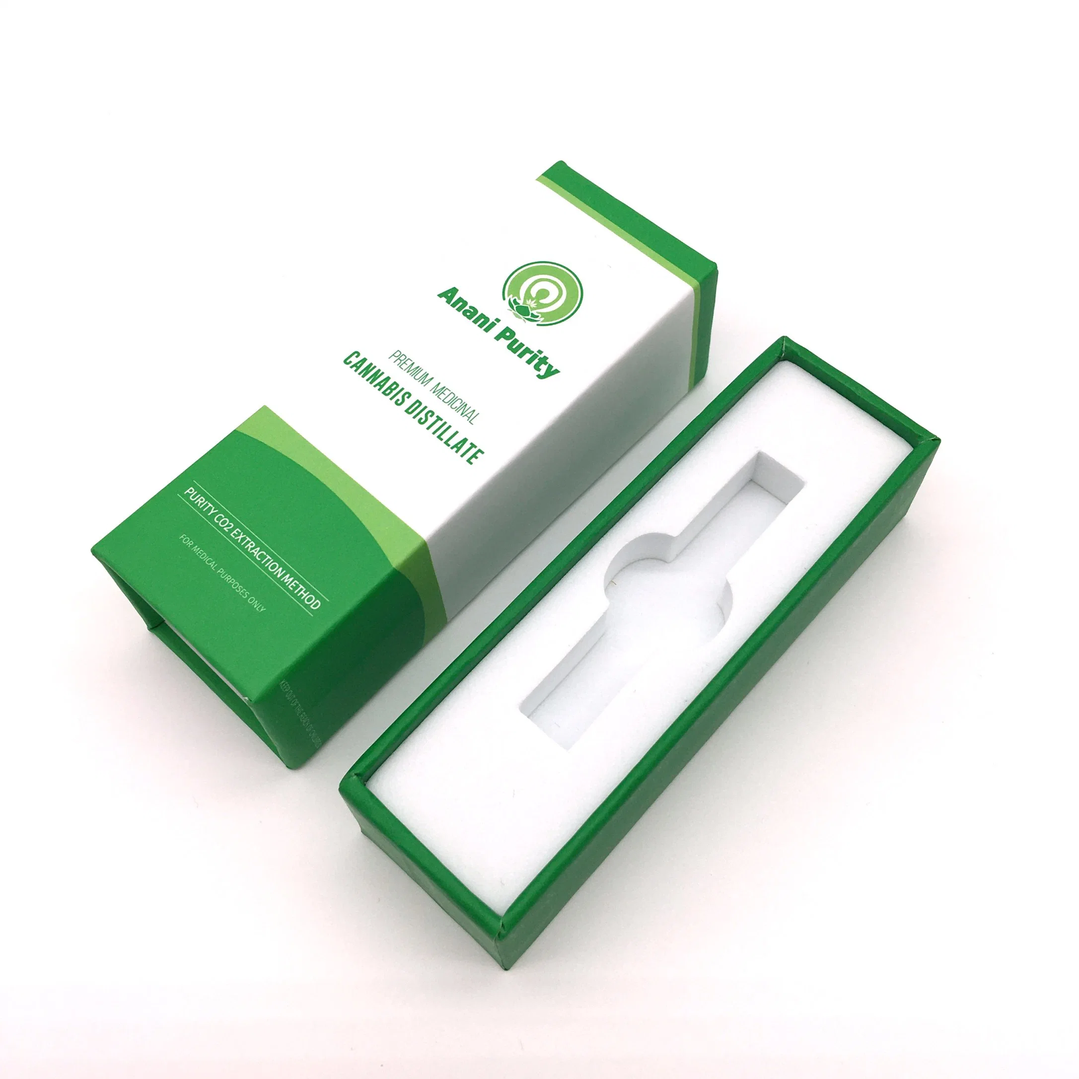 Présentoir de boîtes à cigarettes électroniques de petite taille personnalisée Vape Pen Boîte d'emballage de la cartouche