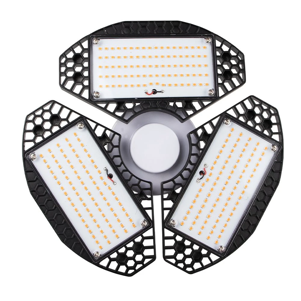 60W Full Spectrum Foldable LED Grow Lights Greenhouse High Bay Lighting