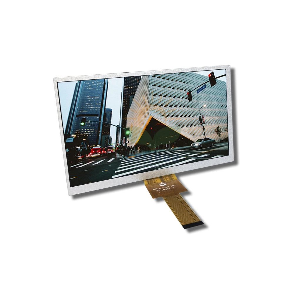 7inch 1024*600 Resolution Mipi Interface TFT LCD with Capacitive Touch Screen and 27 White LEDs