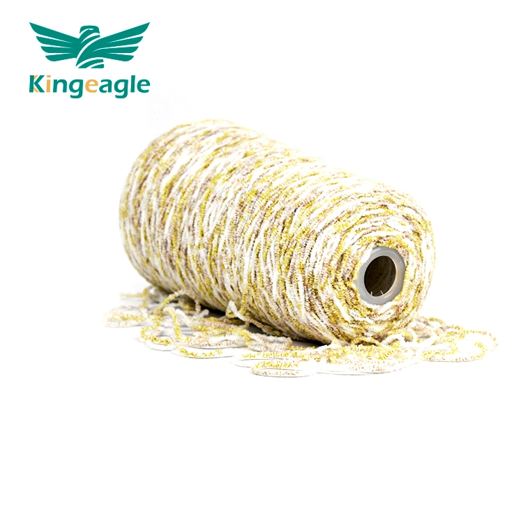 Kingeagle Haute Qualité 6nm/1 Fabricants de Fil Chenille en Polyester à 100% pour le Tricot