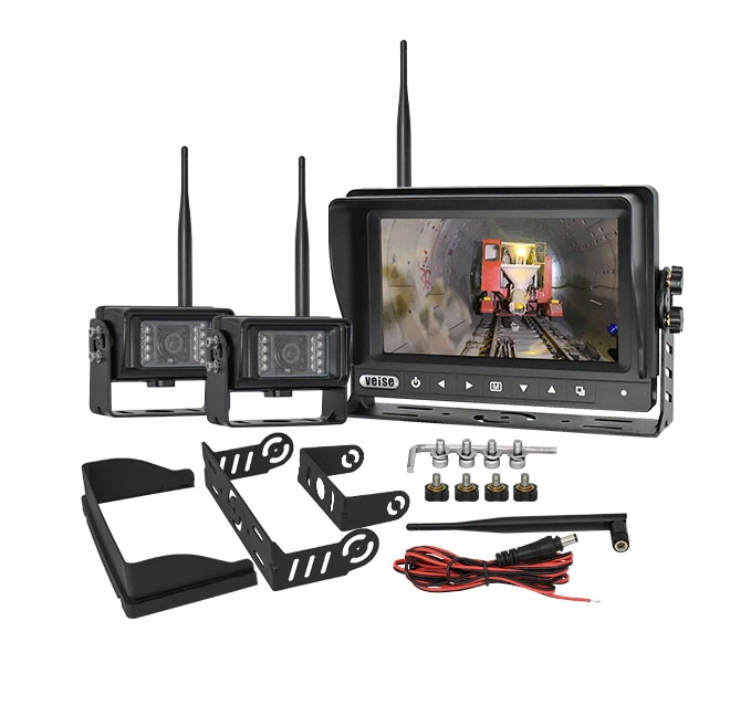 1080P IP69K Waterproof 2.4GHz Digital Wireless Reverse Camera