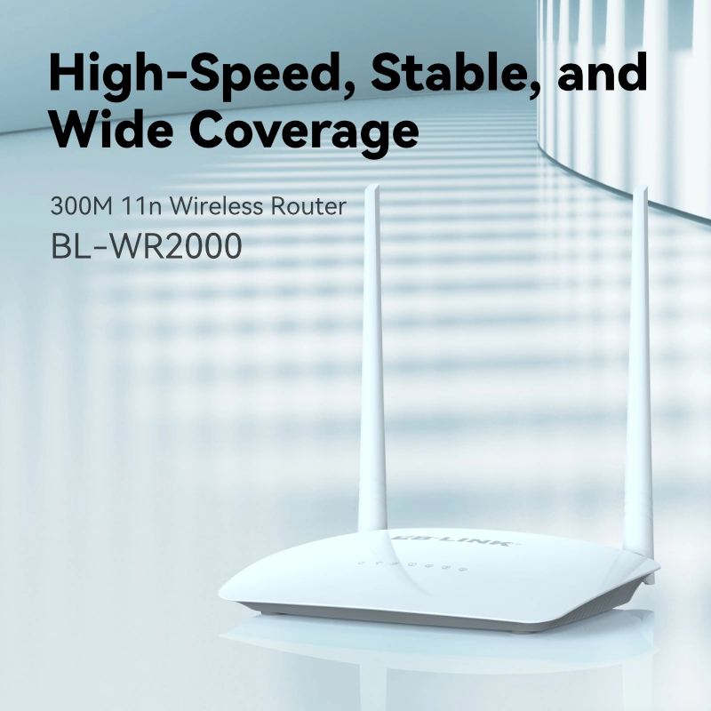 LB-LINK BL-WR2000 ODM OEM Wholesale/Supplier Factory Manufacturer WiFi Router Wireless Connection Router WiFi Extendable Gaming Router for Mobile Gaming 300Mbps