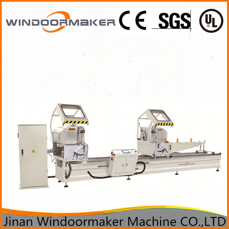 CNC Automatic Double Head Aluminum Window Door Cutting Saw Machine