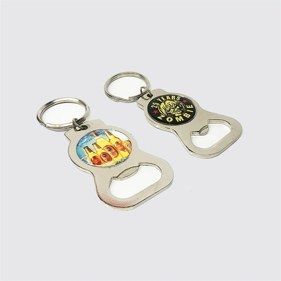 Factory Wholesale/Supplier Custom Logo Key Chain Gift Charm Anime Cute Couple Car Accessories Bottle Opener Metal Keychain