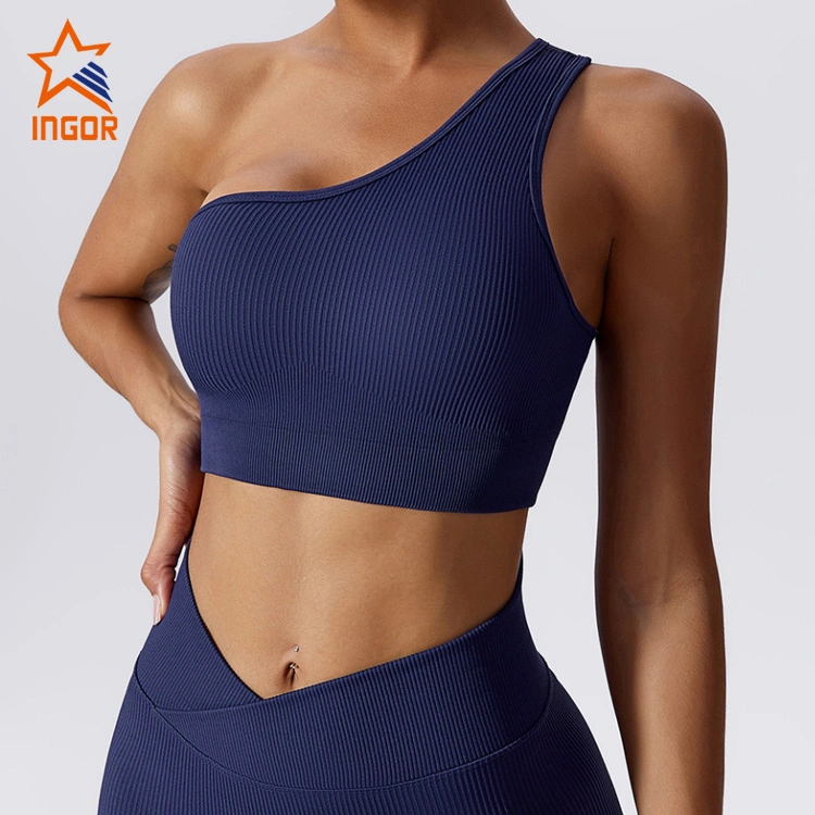 Ingor Sportswear Plus Size Activewear Manufacturers Custom Women Gym Fitness Wear Quick Drying Sports Yoga Bra Apparel
