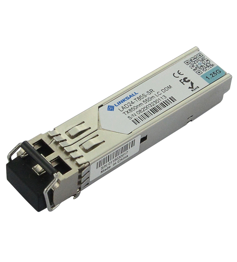 HP SFP-1,25G-SX-kompatible 1000BASE-SX SFP 850nm 550m Dom LC MMF Transceiver-Modul