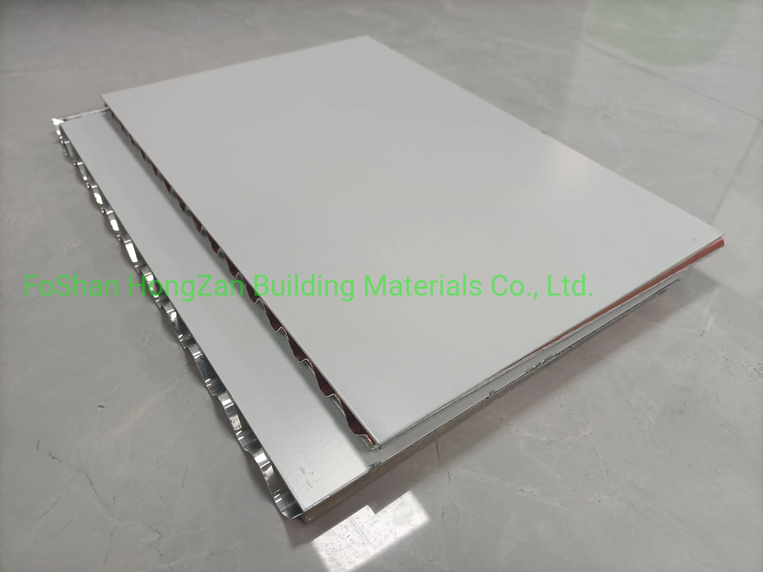 PE Fireproof Aluminum Core Corrugated Aluminum Composite Panel for Wall Cladding