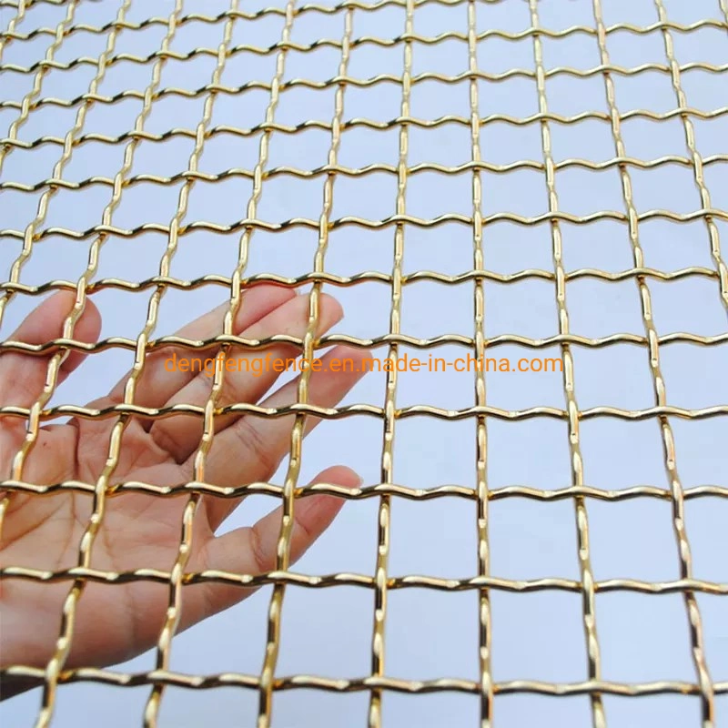 Original Factory 65mn Crimped Wire Mesh for Vibrating Screen Mesh