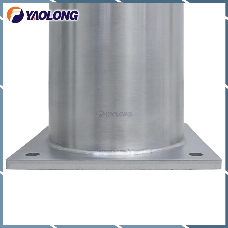 1200mm Easy Mounting 316 Stainless Steel Dome Bollard with Corrosion Resistance