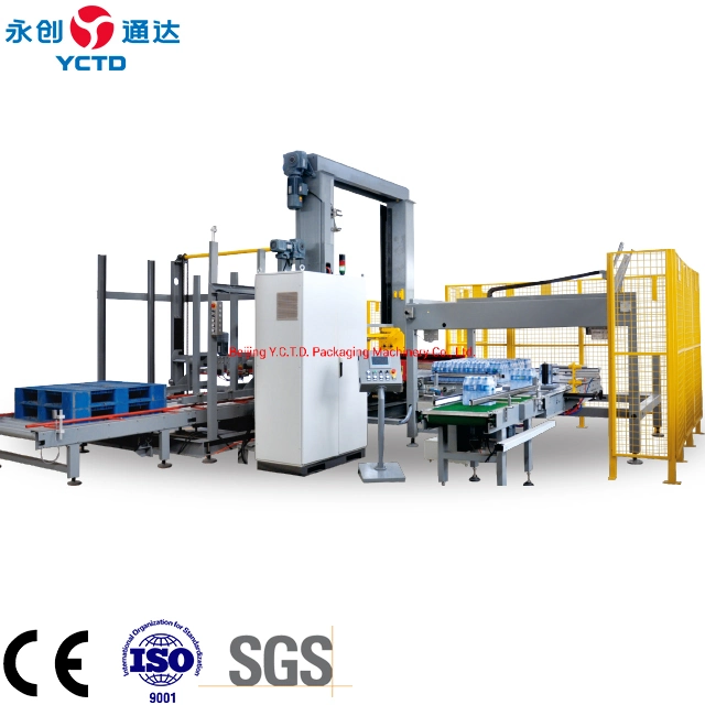 Special Design Widely Used Robot Palletizing Machine for Beer/beverage/pure Water/fruit Juice/bottle