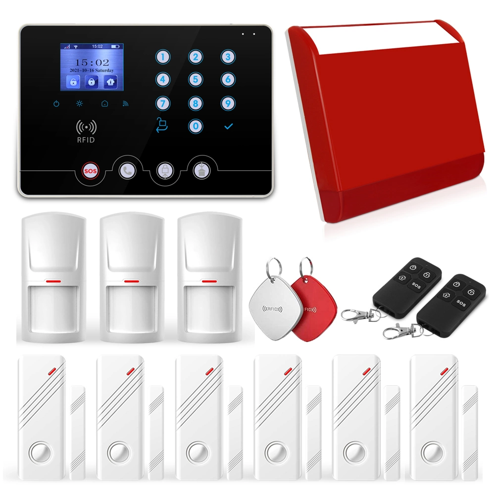 Home Security System Wolf Guard WiFi GSM 3G 4G Smart Hausalarmierungssystem