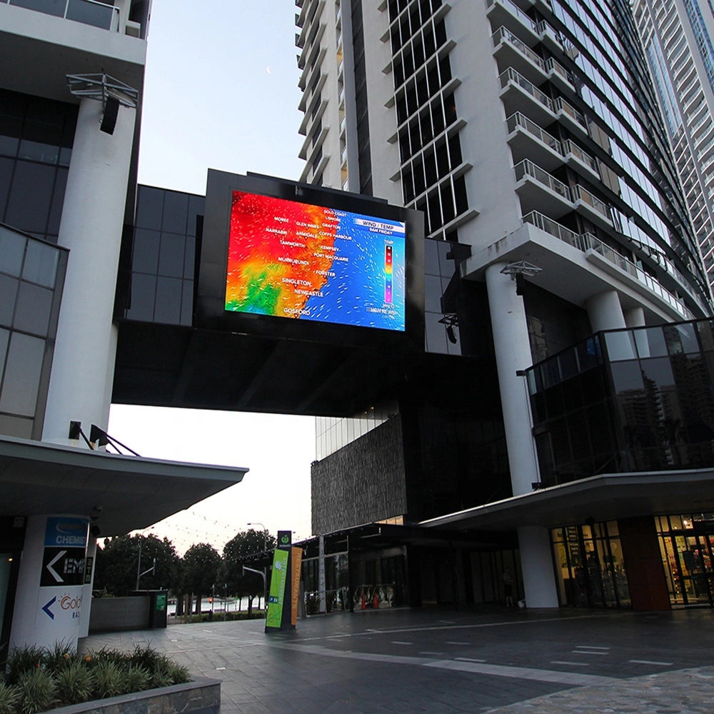 Outdoor Digital Signage Werbung Video-Player Straße Licht Poster Bildschirm LED-Anzeige auf dem Pol