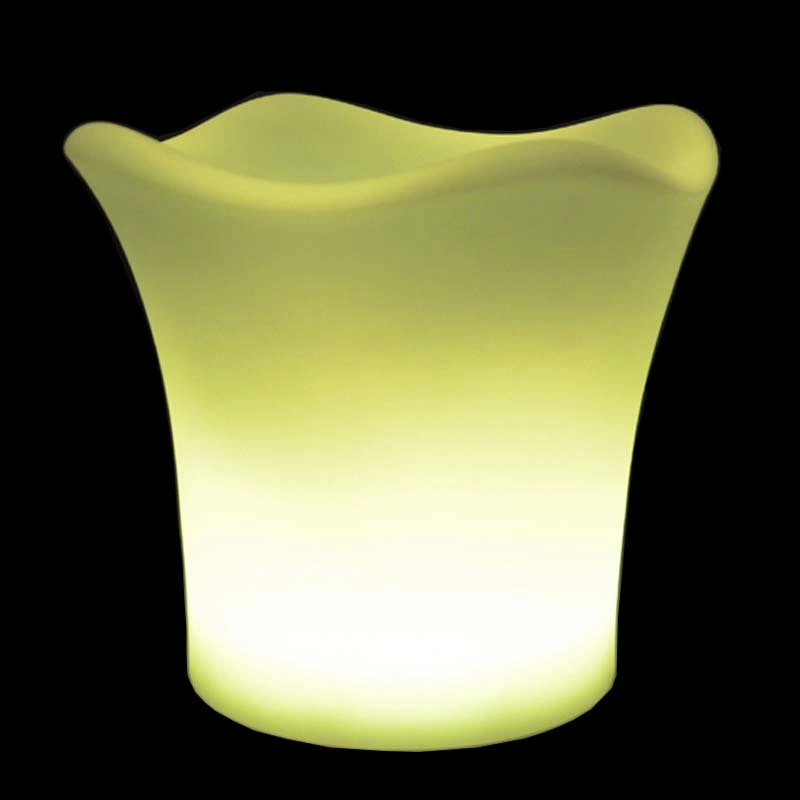 Modern LED Furniture Pineapple Ice Bucket Plastic Custom Ice Bucket for Sale