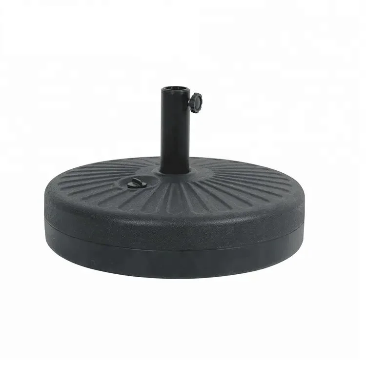 Garden HDPE Round Outdoor Water Filled Cantilever Parasol Base