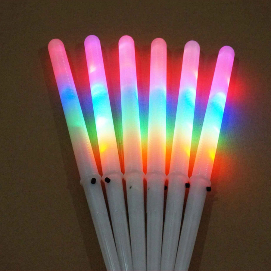 2023 New Products Flashing Stick Cotton Candy Reusable Food Grade Glowing Marshmallow Sticks