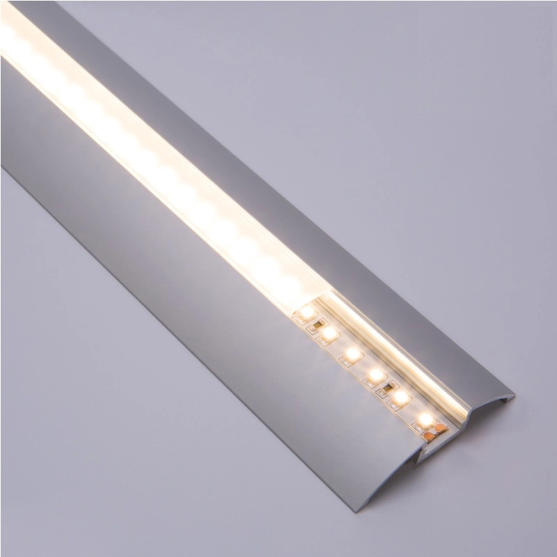 Drywall Mounted LED Profile, Opal UV Resistant PVC LED Mounting Profile for LED Strip Ligthting