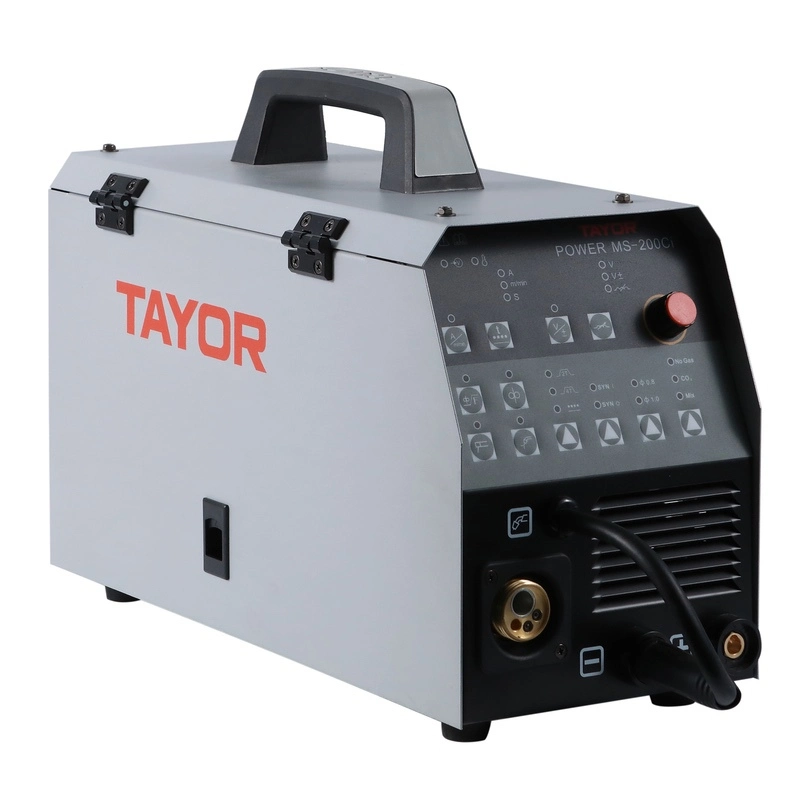 Power Ms-200c Digital Inverter Gas-Shielded MIG MMA TIG IGBT Multifunction Welder MIG Welding Machine