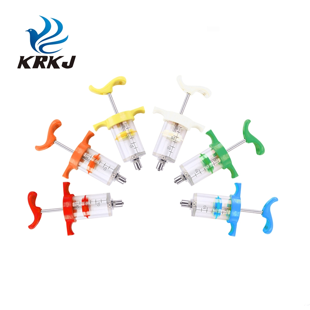 High quality/High cost performance  Tpx Plastic Steel 20ml Animal Injection Feeding Syringe Luer Lock