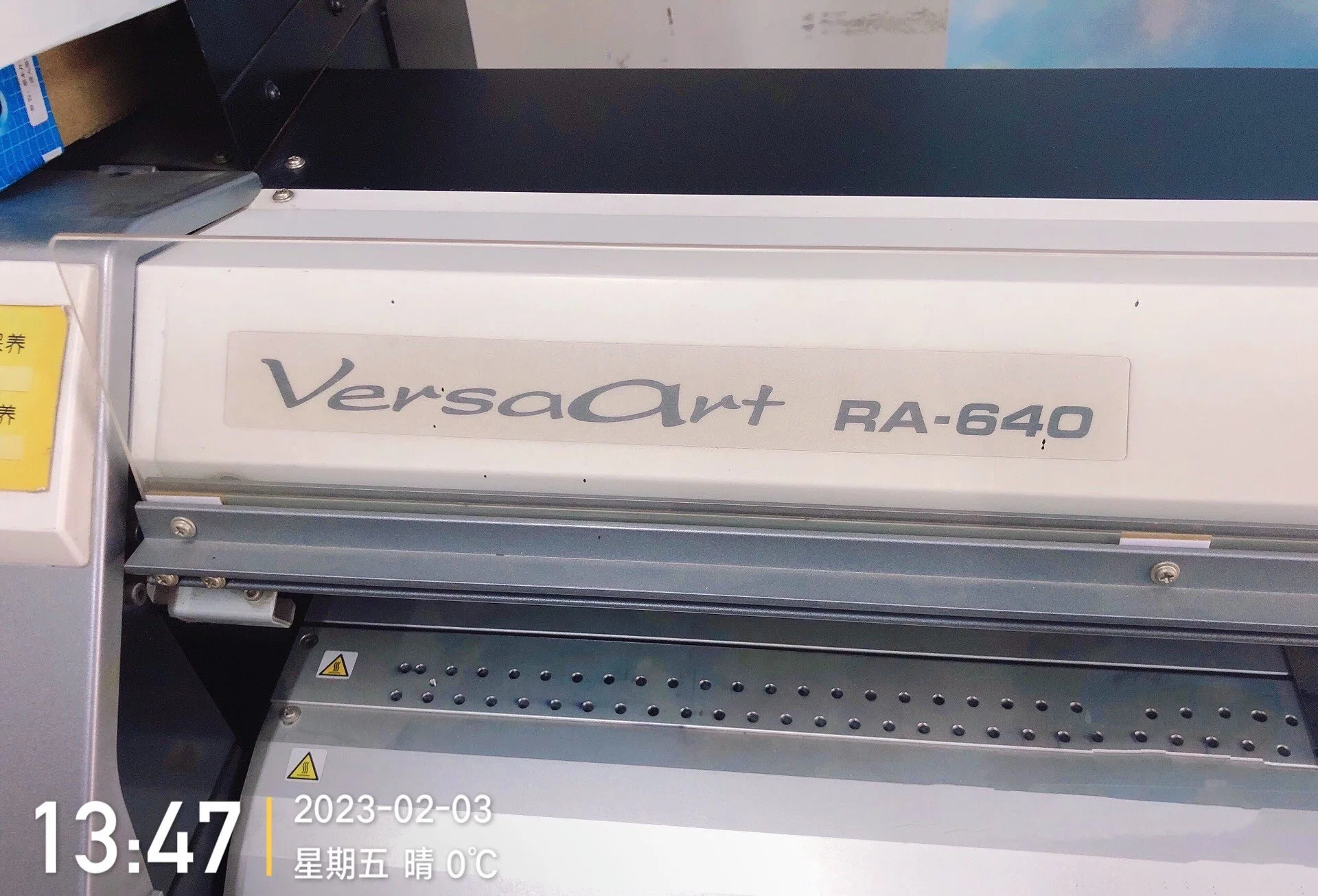 Second Hand Ra640 Roland Used Machine Roland Eco Solvent Handjet Banner Printer Roland Ra-640 Printer Used Roland Ra-640 Printer Second-Hand Roland Printer