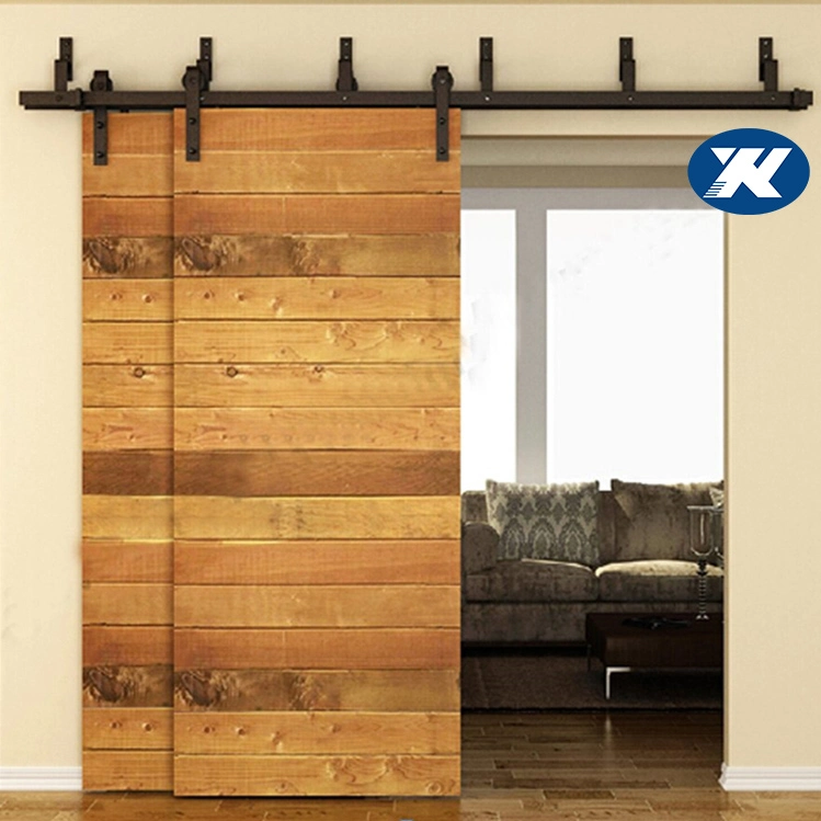 Stable Smoothly and Quietly Standard 6FT 6.6FT Sliding Barn Door Hardware