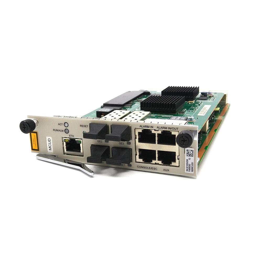 Nueva placa de control principal de interfaz óptica Uplink Mcud 10GE para Mcud1 Tarjeta de control Mini Olt Ma5608t