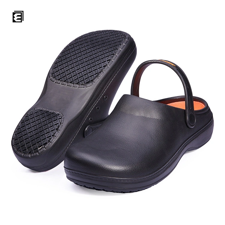 Wholesale/Supplier Rubber Kitchen Sandals Hotel Chef Clog Shoes for Chef