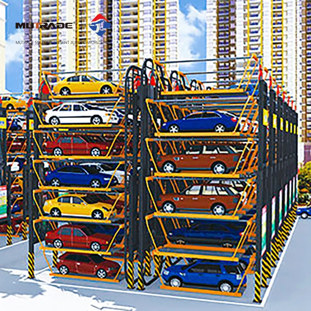 Jiuroad 14 Car Elevator Smart Car Rotary Parking System