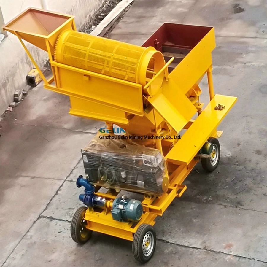 Small Investment 20tph Diamond Mining Equipment Washing Plant for Sale